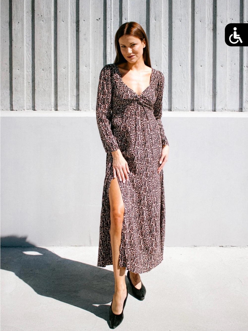 NWT Anthropologie Bel Kazan Dress Small S Sweetheart Neck A-Line Leg Slit